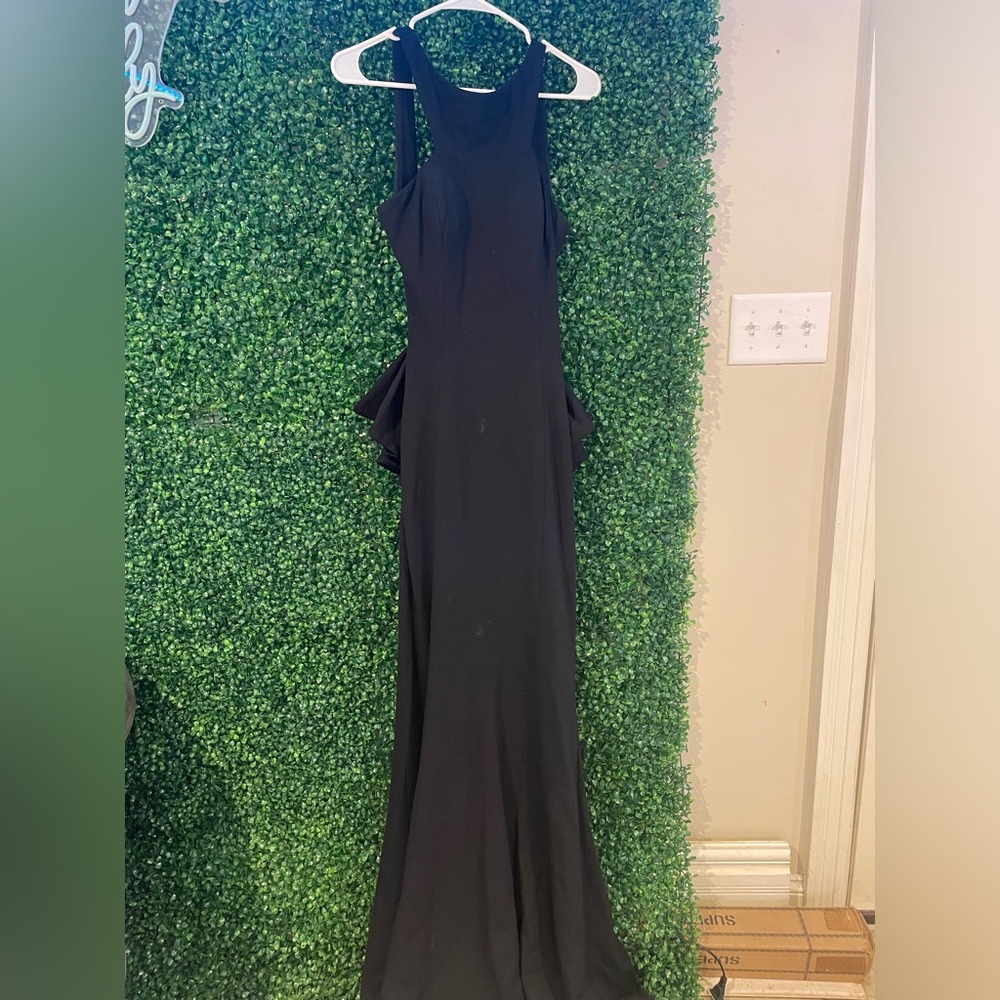 Jovani black floor length dress